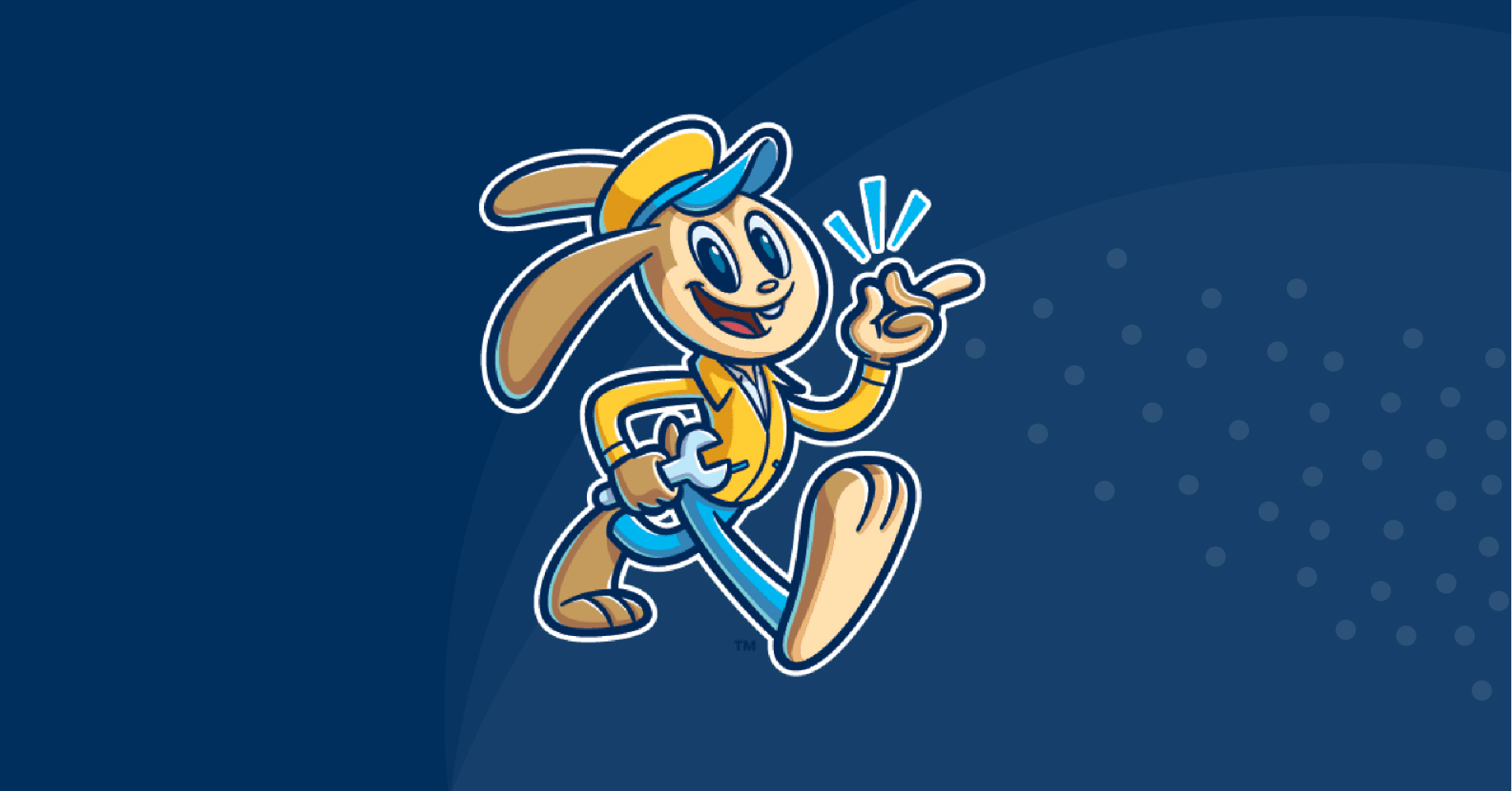 Lickety Split rabbit mascot